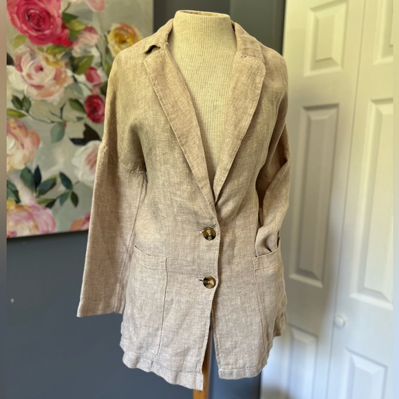 Rachel Zoe Linen Jacket - Picture 3 of 8